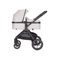 Carrozzina combinata VIOLA SET con cesta per neonato BEIGE